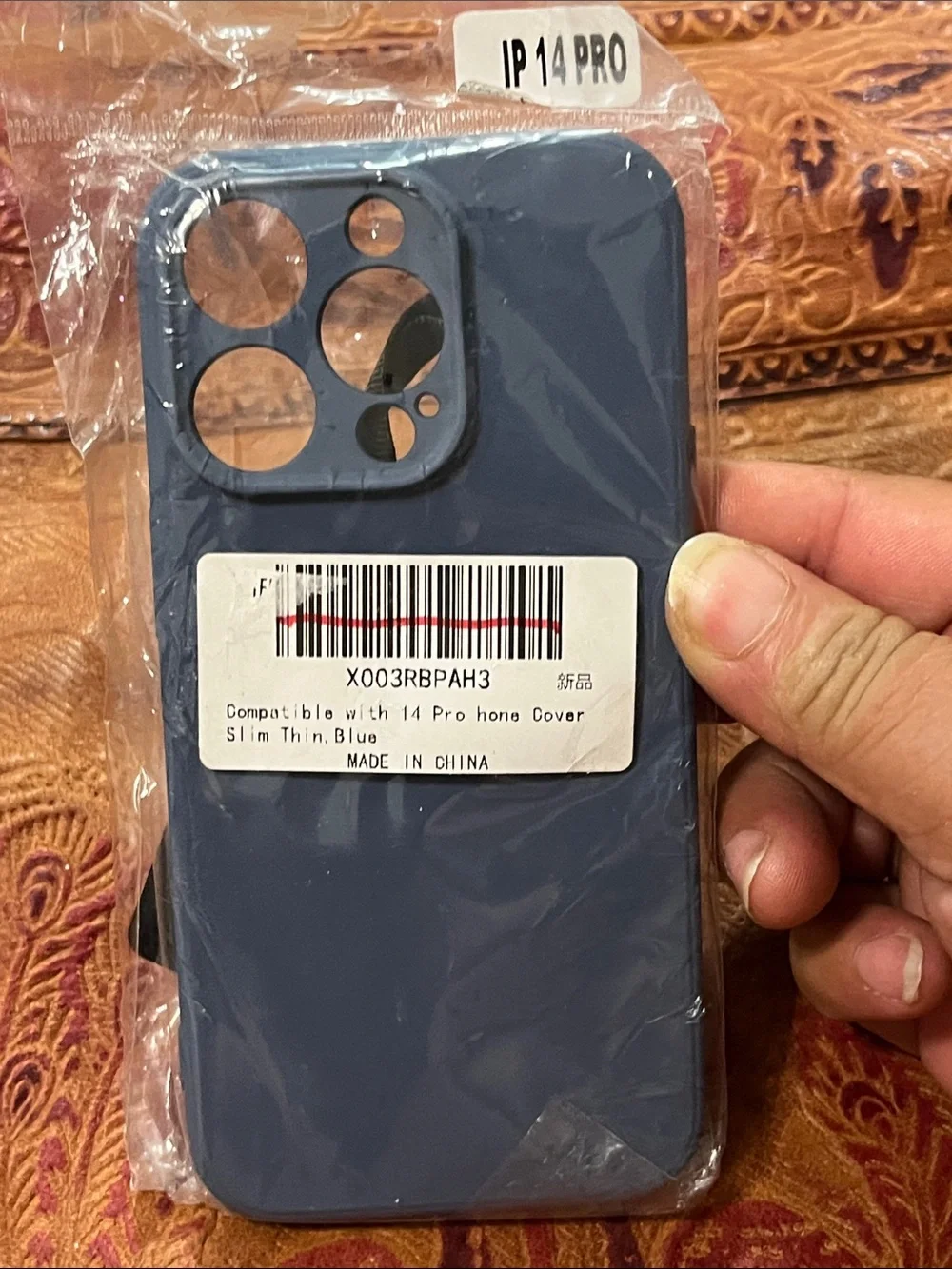 Slim Protective Phone Case for iPhone 14 Pro - Blue